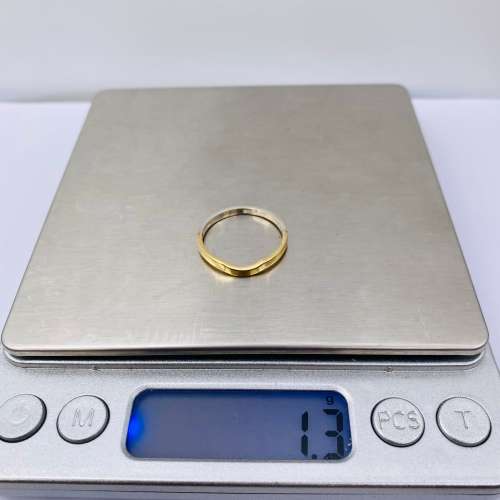 *SOLID GOLD TWO-TONE HORSESHOE RING* R1 BIDS!!!
