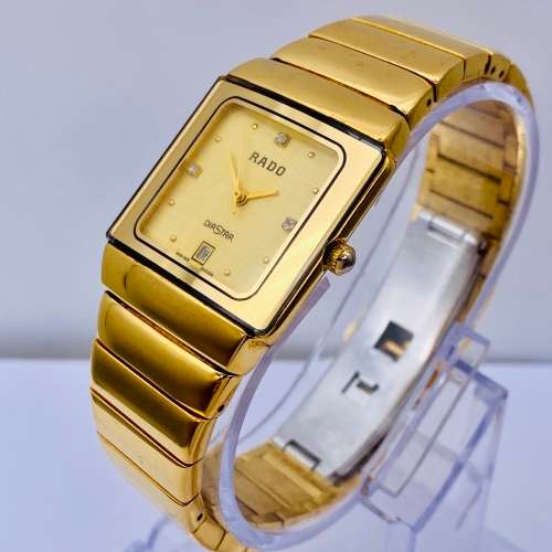 *GOLD RADO DIASTAR DRESS WATCH* MID SIZE!