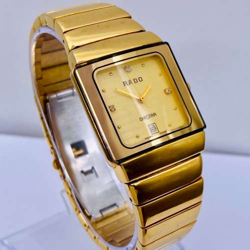 *GOLD RADO DIASTAR DRESS WATCH* MID SIZE!