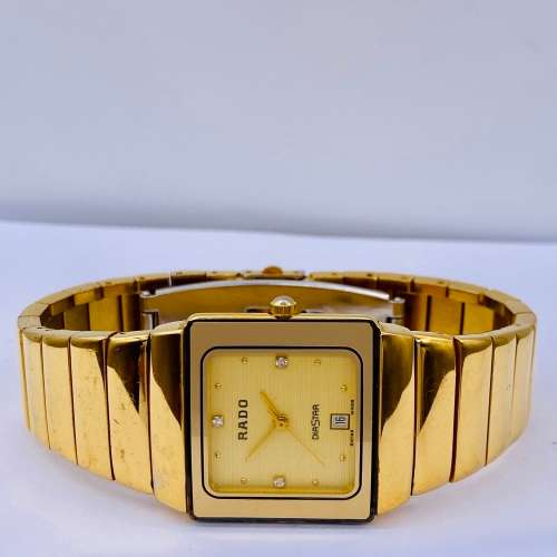 *GOLD RADO DIASTAR DRESS WATCH* MID SIZE!
