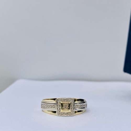 *BEAUTIFUL TWO-TONE DUAL BAND RING* R1 BIDS!!!