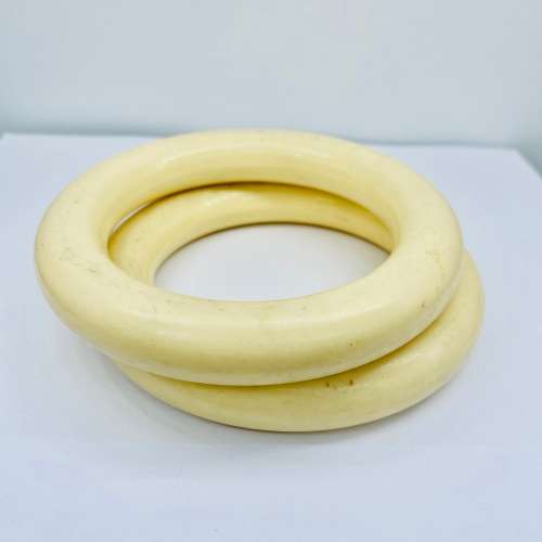 *BEAUTIFUL VINTAGE IVORY BANGLES* ETHICALLY SOURCED!