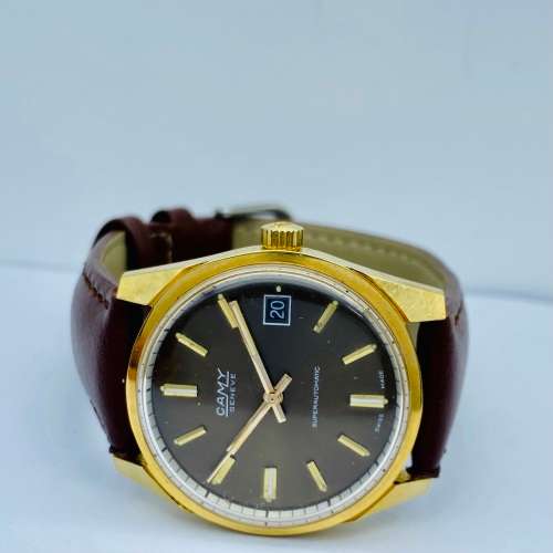 *CAMY GENEVE SUPERAUTOMATIC DATE WATCH* NEW OLD STOCK!