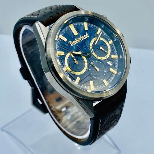 *TIMBERLAND GOLD & BLUE MENS CHRONOGRAPH* R1 BIDS!!!