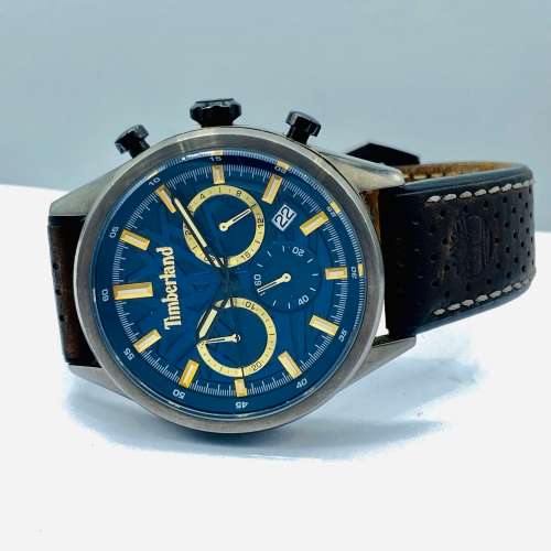 *TIMBERLAND GOLD & BLUE MENS CHRONOGRAPH* R1 BIDS!!!