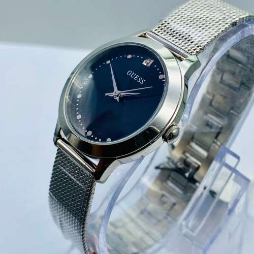 *GUESS STEEL LADIES MESH WATCH* R1 BIDS!!!