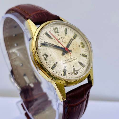*LANCO SPORT 17 JEWELS VINTAGE WATCH* R1 BIDS!!!