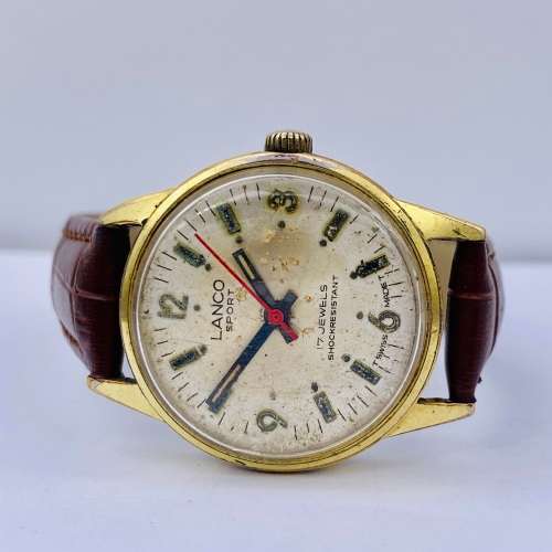 Vinatge dast Lanco 17 Jewels