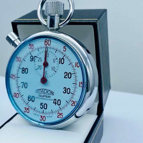 *STADION SUPER SHOCK RESISTANT STOPWATCH* R1 BIDS!