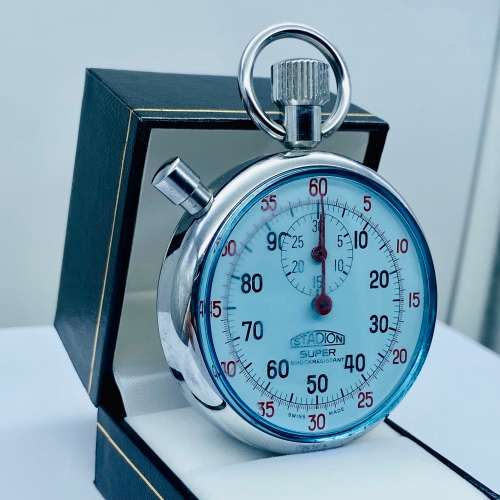 *STADION SUPER SHOCK RESISTANT STOPWATCH* R1 BIDS!