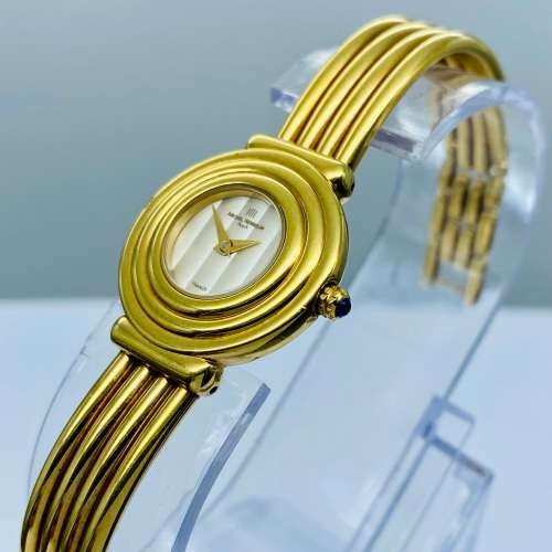 *MICHEL HERBELIN PARIS LADIES GOLD WATCH* R1 BIDS!