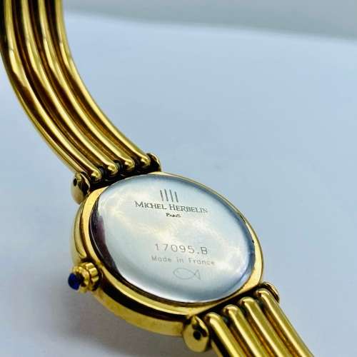 *MICHEL HERBELIN PARIS LADIES GOLD WATCH* R1 BIDS!