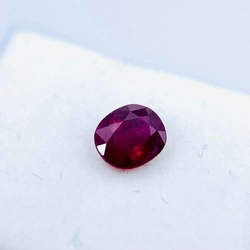 *0.90CT CUSHION CUT RUBY* R1 BIDS