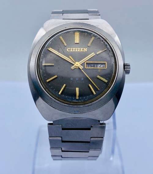 *CITIZEN 21 JEWELS DAY-DATE* SEE DESCRIPTION!
