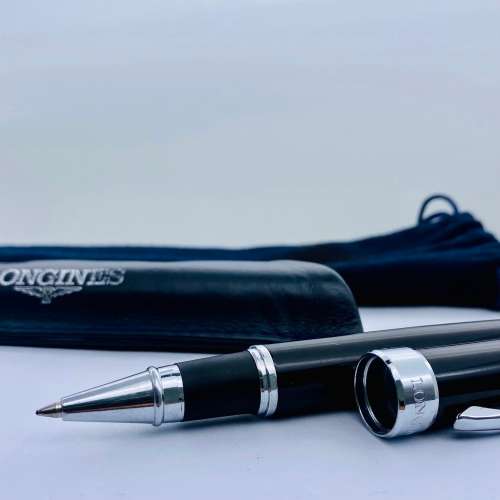 *LUXURY LONGINES BALLPOINT PEN* WITH POUCH & CASE!