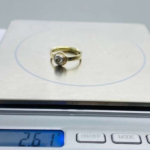 *0.25CT DIAMOND SWIRL CYCLOPS RING* R1 BIDS!