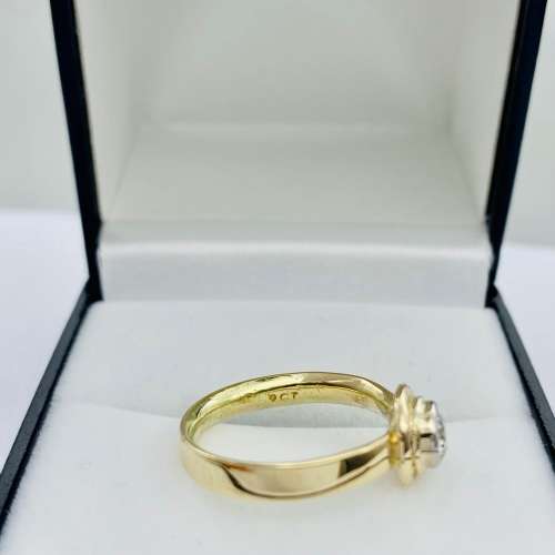 *0.25CT DIAMOND SWIRL CYCLOPS RING* R1 BIDS!