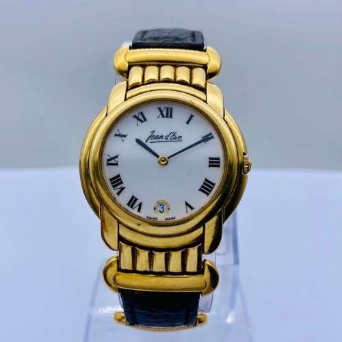 *JEAN D'EVE SWISS GOLD WATCH* R1 BIDS!