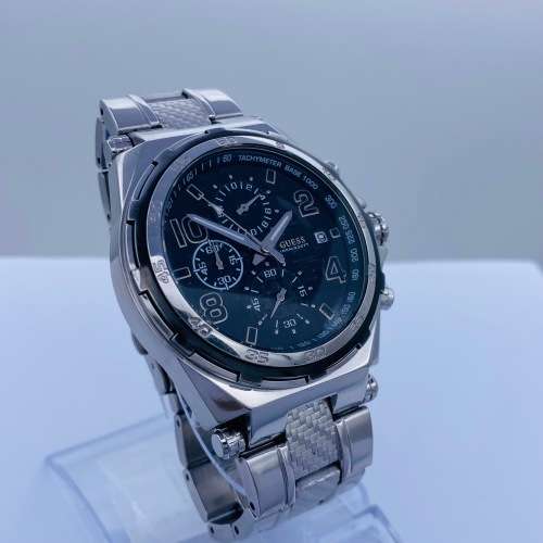 *GUESS CHRONOGRAPH LUXURY MENS WATCH* R1 BIDS!!!