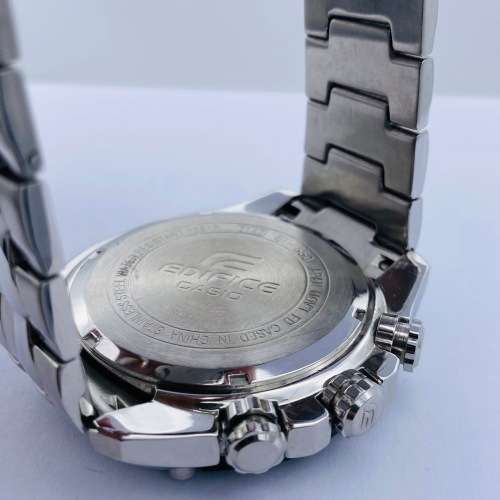 *CASIO EDIFICE BLACK SPORT CHRONOGRAPH* R1 BIDS!