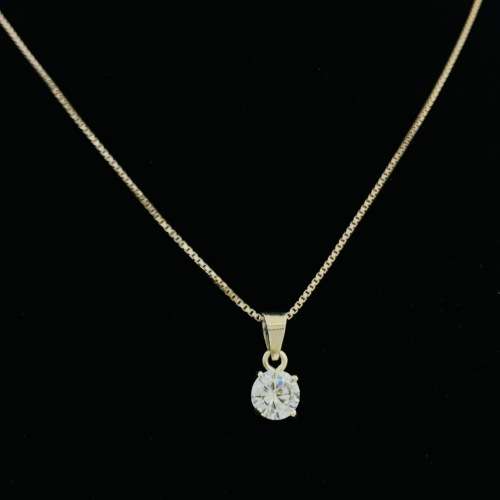 *1CT CUBIC PENDANT IN STERLING SILVER * R1 BIDS!