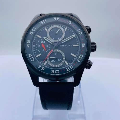 *STERLING CARRERA CHRONOGRAPH MENS WATCH* BRAND NEW!