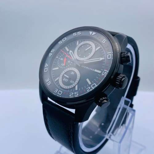 *STERLING CARRERA CHRONOGRAPH MENS WATCH* BRAND NEW!