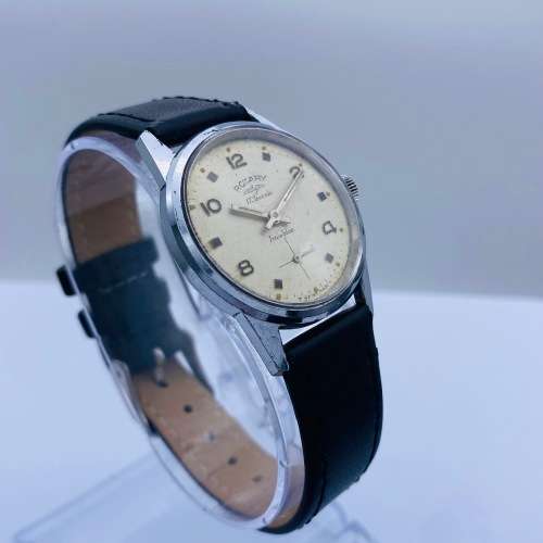 *BEAUTIFUL ROTARY SWISS VINTAGE MENS 17 JEWELS WATCH* R1 BIDS