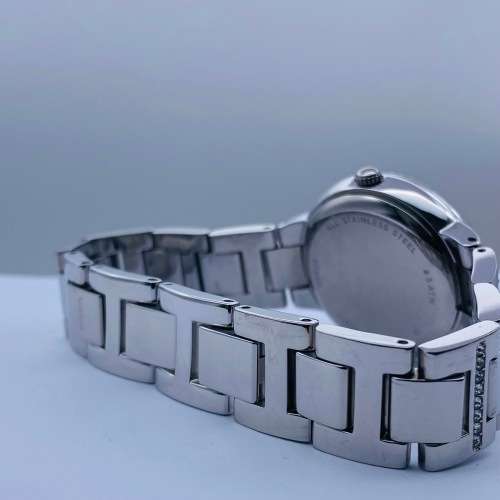 *FOSSIL STEEL LADIES DIAMANTE DRESS WATCH* R1 BIDS!!!