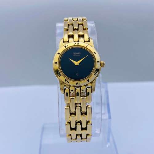 *CITIZEN ELEGANCE GOLD LADIES DRESS WATCH*R1 BIDS!