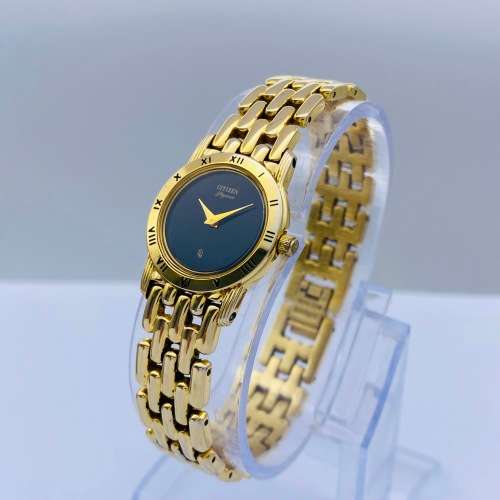 *CITIZEN ELEGANCE GOLD LADIES DRESS WATCH*R1 BIDS!