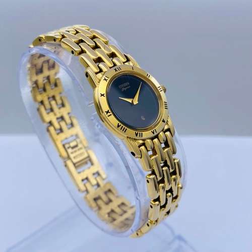 *CITIZEN ELEGANCE GOLD LADIES DRESS WATCH*R1 BIDS!