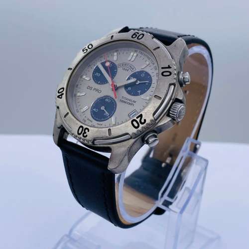 *CERTINA DS PRO TITANIUM CHRONOGRAPH MENS WATCH* R1 BIDS