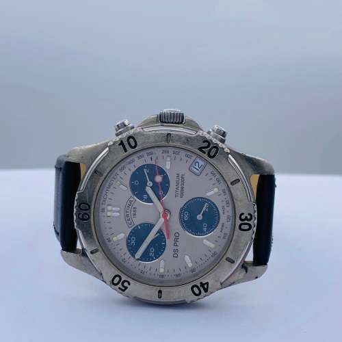 *CERTINA DS PRO TITANIUM CHRONOGRAPH MENS WATCH* R1 BIDS
