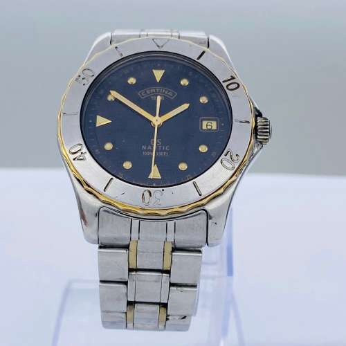 *CERTINA DS NAUTIC TWO-TONE MENS DRESS WATCH* R1 BIDS
