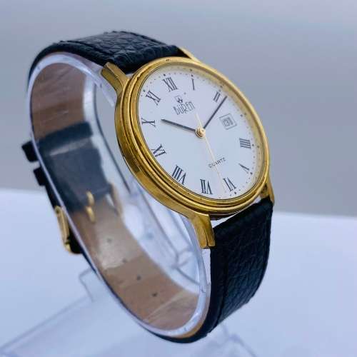 *BUREN SWISS LUXURY MENS GOLD DRESS WATCH* R1 BIDS