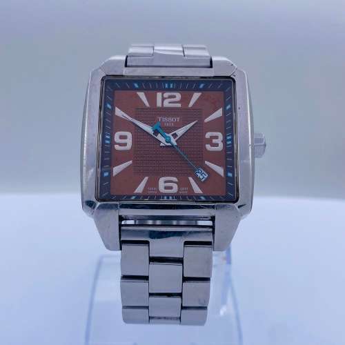 *TISSOT MENS STEEL DRESS WATCH* R1 BIDS!