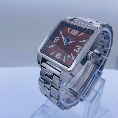 *TISSOT MENS STEEL DRESS WATCH* R1 BIDS!