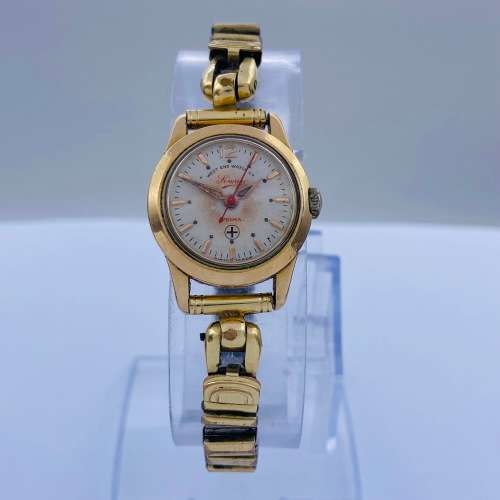 *BEAUTIFUL SWISS LOWAN PRIMA GOLD VINTAGE WATCH* R1 BIDS