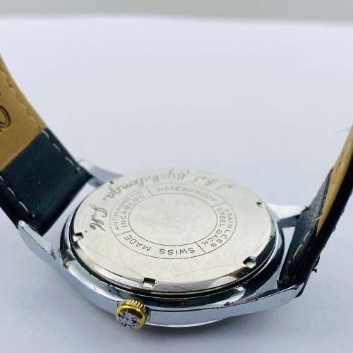 *BEAUTIFUL SWISS TRADITION MENS VINTAGE INCABLOC WATCH* R1 BIDS!