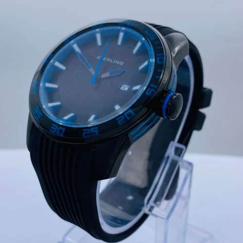 *STERLING RED CARRERA CHRONOGRAPH MENS WATCH* STUNNING WATCH!