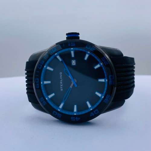*STERLING RED CARRERA CHRONOGRAPH MENS WATCH* STUNNING WATCH!