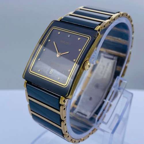 *BEAUTIFUL RADO DIASTAR TWO-TONE CERAMIC LADIES SWISS WATCH* R1 BIDS!