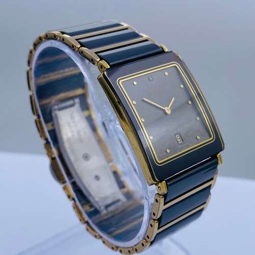 *BEAUTIFUL RADO DIASTAR TWO-TONE CERAMIC LADIES SWISS WATCH* R1 BIDS!