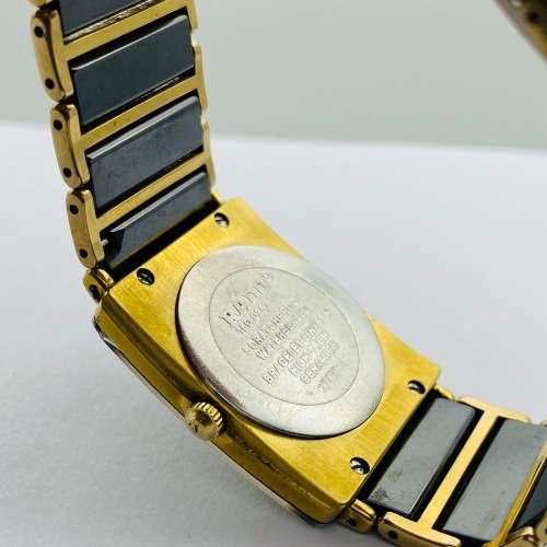 *BEAUTIFUL RADO DIASTAR TWO-TONE CERAMIC LADIES SWISS WATCH* R1 BIDS!