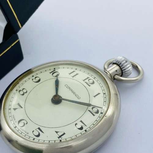 *AUSTRIAN MASTERPIECE COMMANDO MENS POCKETWATCH* R1 BIDS!!!