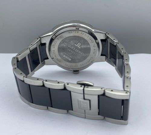 *JACQUES LEMANS GENEVE TEMPORA CERAMIC LUXURY WATCH* R1 BIDS