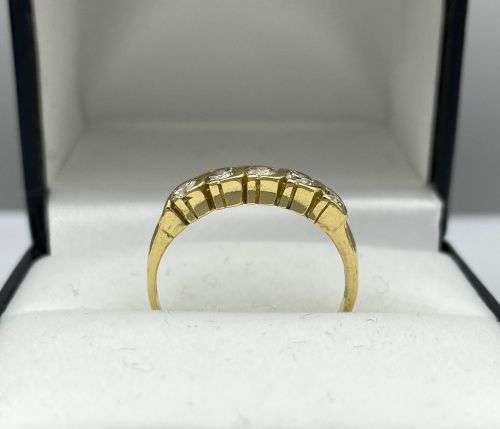 *DAZZLING 0.50CT DIAMOND ETERNITY RING* 18K GOLD!