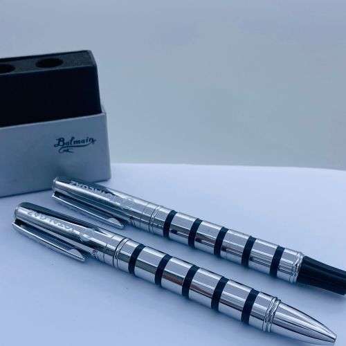 *LUXURY BALMAIN PEN SET* SET OF 2 PENS!