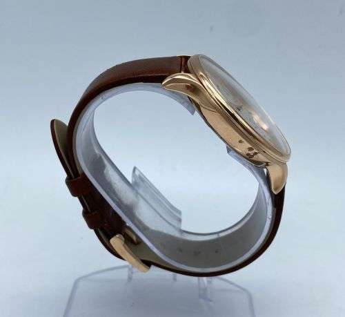 *STERLING CARRERA ROSE GOLD MENS CHRONOGRAPH* MINT!!